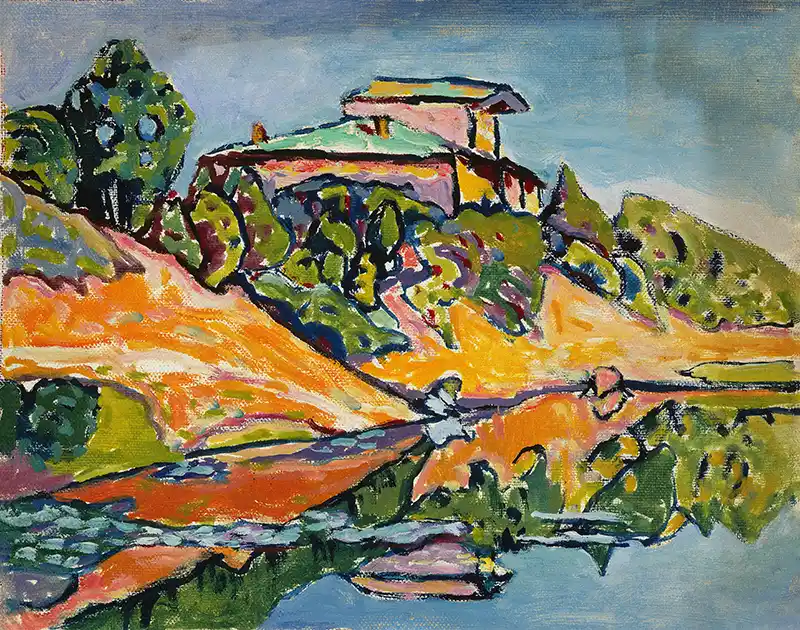 Akhtyrka (A Datcha close to the pond)